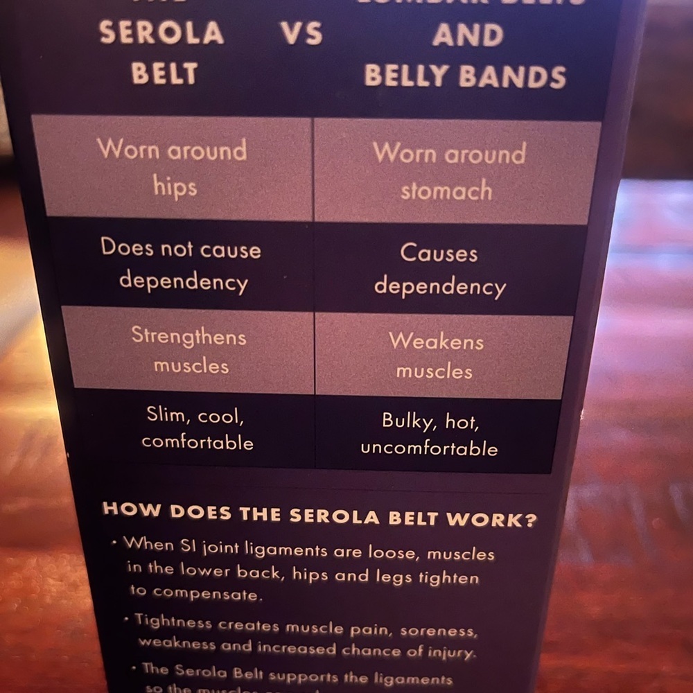 Serola Biomechanics Black Belt - Picture 4 of 4